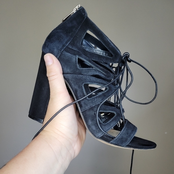 Sam Edelman Black Yona Sandal Size 6.5 shoes like new - Picture 16 of 17